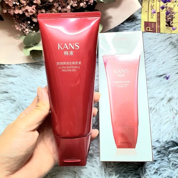 Tẩy Tế Bào Chết Làm Sáng Mịn Da Kans Đỏ - Hình ảnh 6