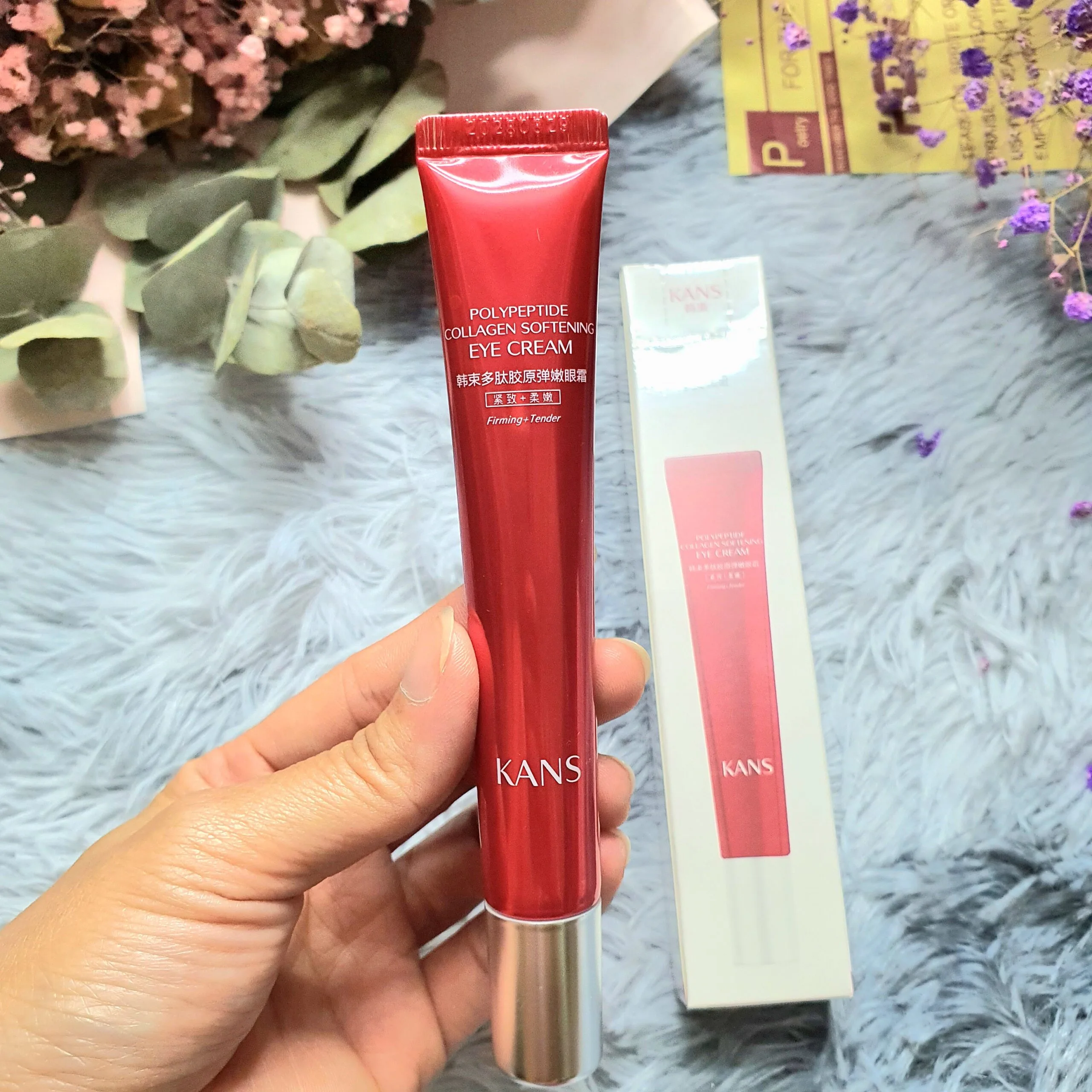 Kem Dưỡng Mắt Collagen Polypeptide - Kans Đỏ - Ảnh 5