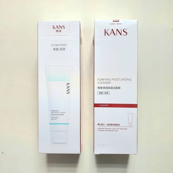Sữa Rửa Mặt Kans Purifying Moisturizing - Hình ảnh 3