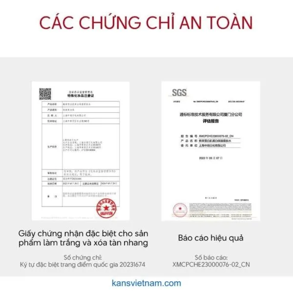 Kem Dưỡng Ẩm Trắng Da Kans Trắng - Hình ảnh 7
