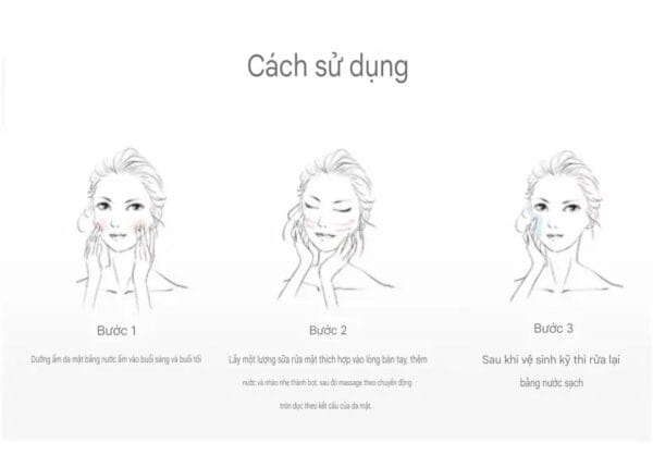 Sữa Rửa Mặt Sạch Sâu Dưỡng Ẩm Phục Hồi - Hình ảnh 6