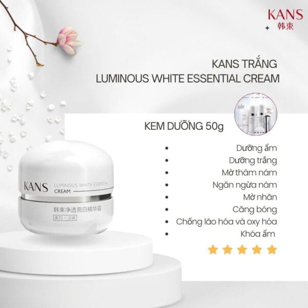 Bộ Đôi Dưỡng Ẩm Trắng Da, Mờ Thâm Nám - Hình ảnh 4