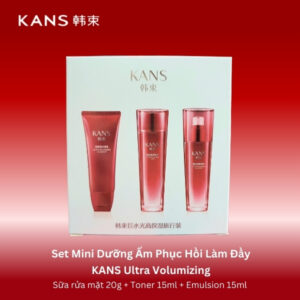 Bộ dưỡng ẩm phục hồi Kans Đỏ Lumi-HA Mini