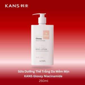 Body Lotion Dưỡng Ẩm Trắng Da Kans