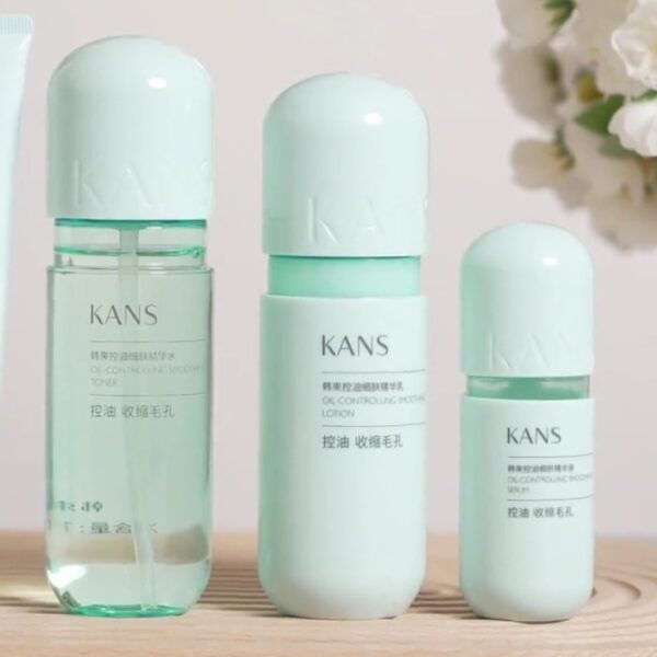 Combo 3 Bước Dưỡng Kans Xanh Dầu Mụn - Hình ảnh 2