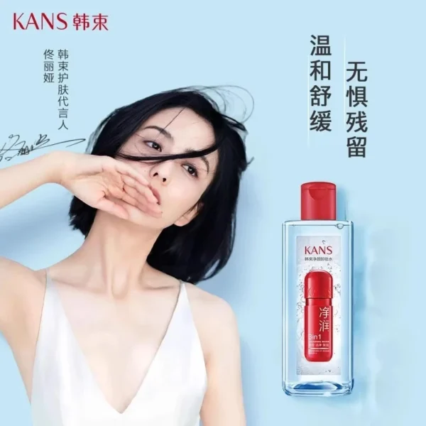 Nước Tẩy Trang 3IN1 KANS 400ml - Hình ảnh 8
