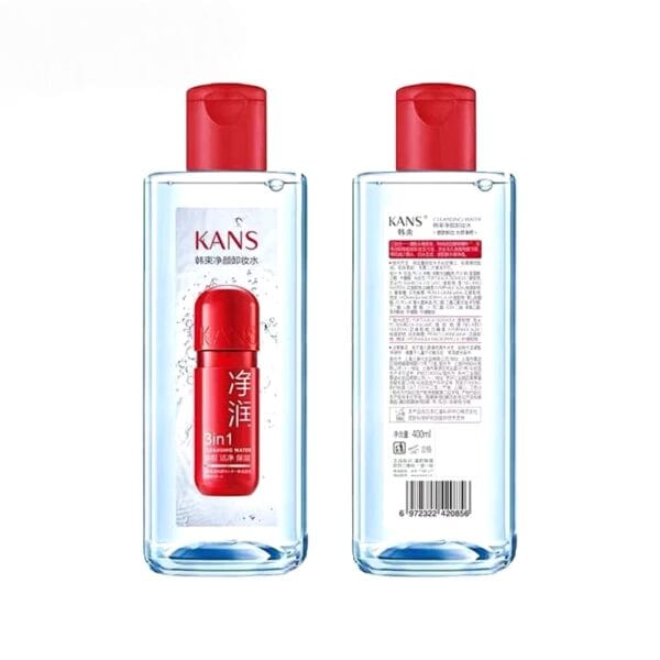 Nước Tẩy Trang 3IN1 KANS 400ml - Hình ảnh 2