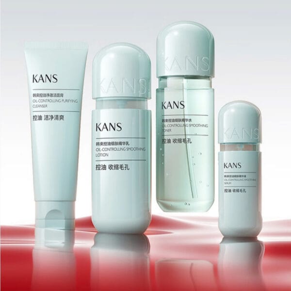 Bộ Dưỡng Da Kiềm Dầu Giảm Mụn Trắng Da - KANS Xanh Dầu Mụn - Ảnh 3