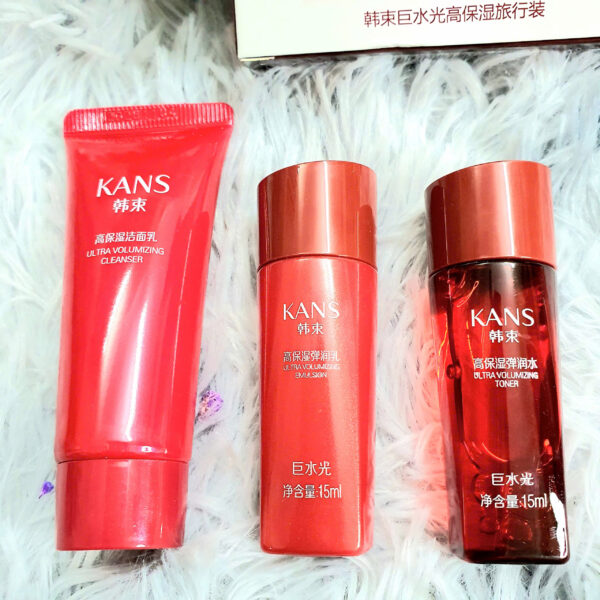 Bộ dưỡng ẩm phục hồi Kans Đỏ Lumi-HA Mini - Hình ảnh 5