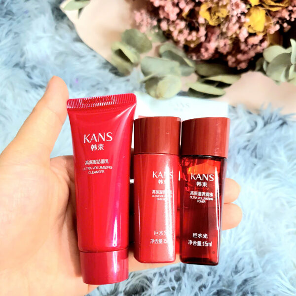 Bộ dưỡng ẩm phục hồi Kans Đỏ Lumi-HA Mini - Hình ảnh 6