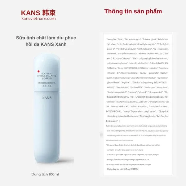 Combo Dưỡng Ẩm Phục Hồi Cho Da Nhạy Cảm - Ảnh 3