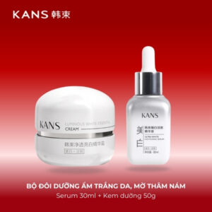 Bộ Đôi Dưỡng Ẩm Trắng Da, Mờ Thâm Nám