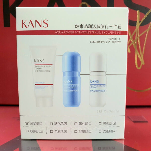 Bộ Dưỡng Da Mini KANS Aqua-Power Activating - Hình ảnh 3
